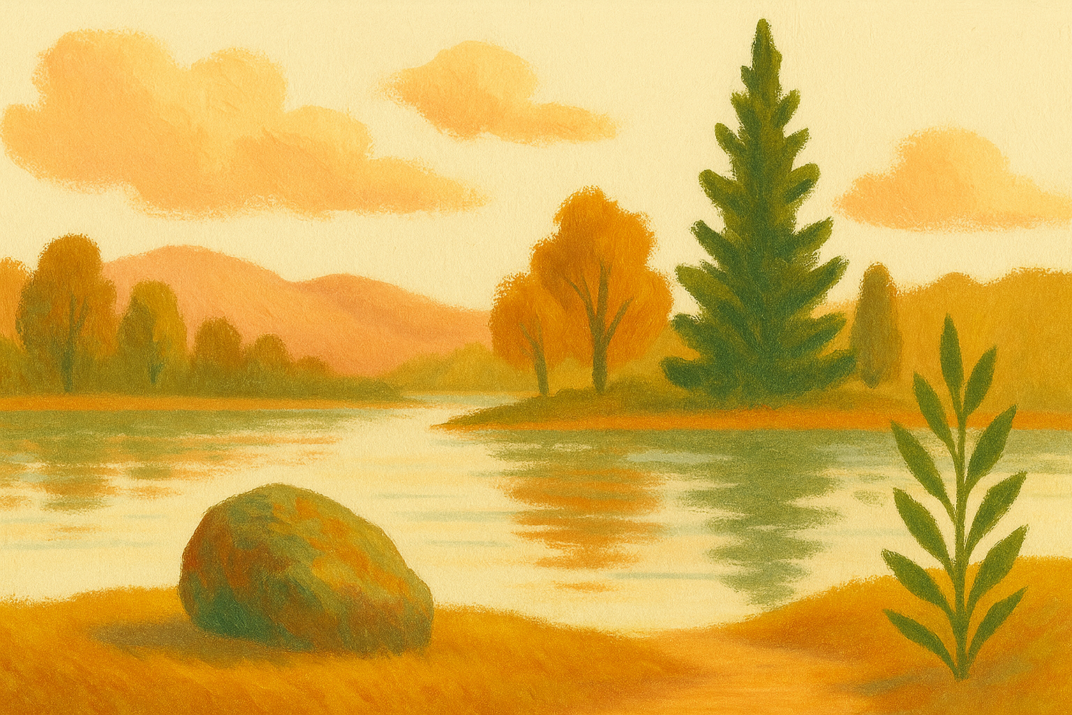 🌾 The Beauty of Stillness